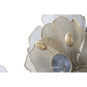 PANNELLO IN FERRO FLOWERY CM 116,5X8X58