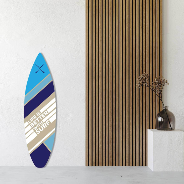 Planche de surf décorative graphique Tableau alu Dibond