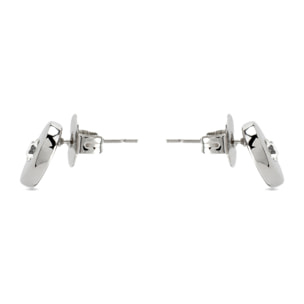 Pendientes con Circonita Brillante acabado plata