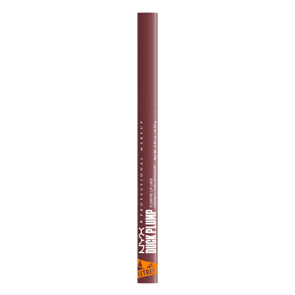 NYX Professional Makeup Duck Plump Plumping Lip Liner, crayon à lèvres, jusqu'à 10h de tenue, fini mat, Fill Em' In