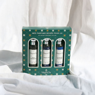 Mes Parfums Boisés - Coffret Trio Parfums 3 x 30ml