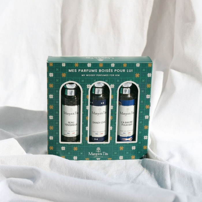 Mes Parfums Boisés - Coffret Trio Parfums 3 x 30ml