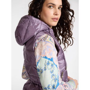 Elena Mirò - Piumino lightweight senza maniche - Viola