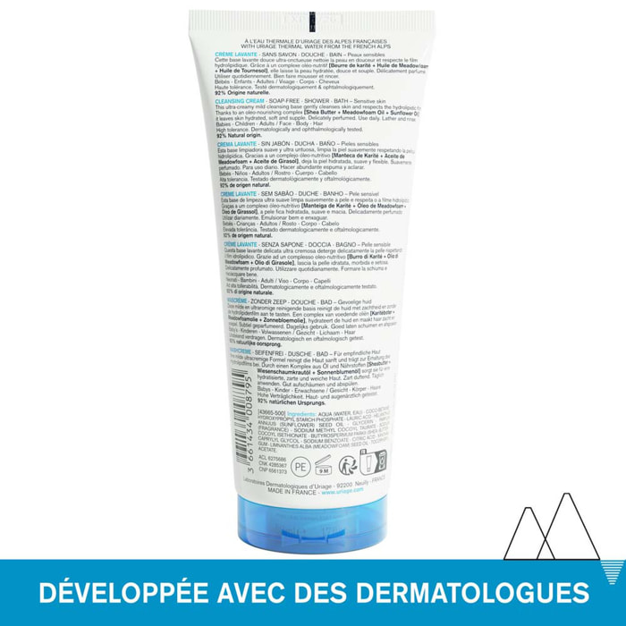 Crème Lavante - Nettoie, Nourrie, Protège