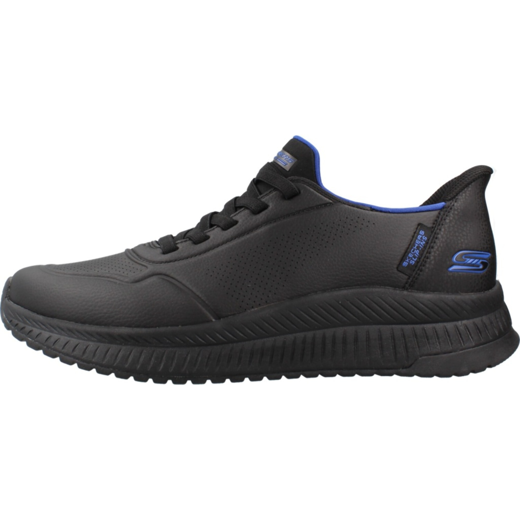 Sneakers De  Hombre Slip-ins Bobs Squad 4 - Direct Step Negro