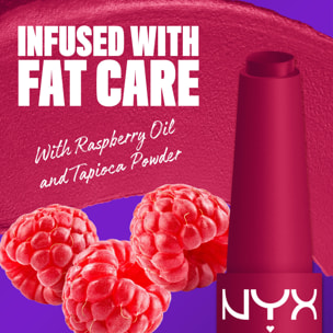 NYX Professional Makeup Fat Matte Rouge à Lèvres Mat Crémeux Hibiscus Hug