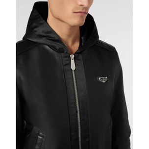 PHILIPP PLEIN Leather Jacket