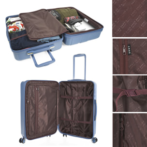 Juego De Maletas Pc Dkny Dkny-413 City Block Steel Blue