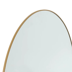 Miroir "Alice" métal doré D76cm