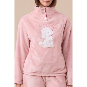 Pigiama donna coral articolo barboncino Noidinotte