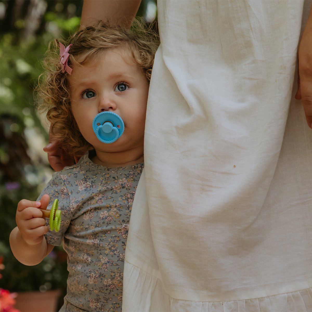 Frigg Pack 2 Chupetes Block Silicona Rope