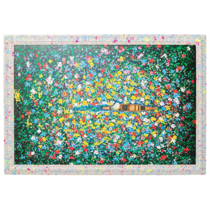 Tableau Frame marché aux fleurs flottant 150x100cm Kare Design