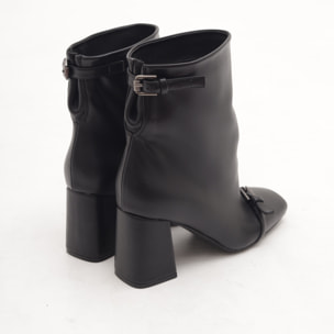 STIVALETTO OVERSIZE TACCO NERO