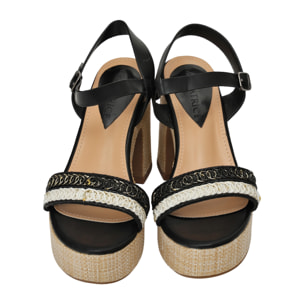 Sandali cinturino - tacco 11,0 cm - plateaux 4,0 cm