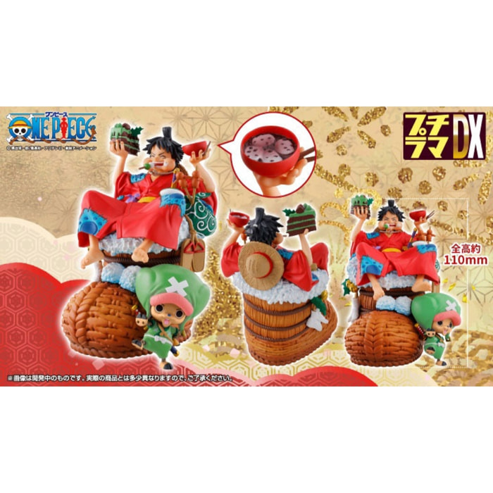 One Piece Petitrama Dx Mini Statua Logbox Re Birth Vol. 1 11 Cm Megahouse