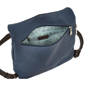 Bolso Mochila Mujer Lois Indiana Azul