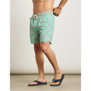 Bañador Regular Verde - Lisa