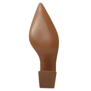 Décolleté Donna colore Beige-Altezza tacco:9cm