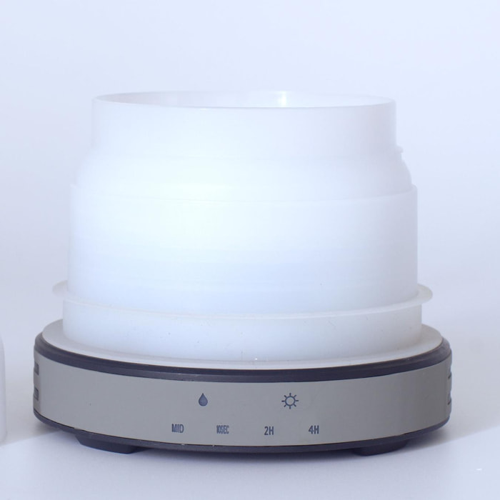 Difusor de aromas ultrasónico de 12W con selector de luz LED y forma de jarrón SUMU 20 CERAMIC V PURLINE