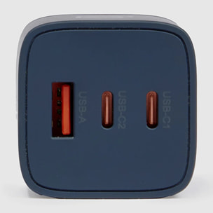 Piquadro Adattatore GaN fastcharger 65W multiporta
