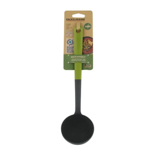 Louche de cuisine en bioplastique 32,5 cm Fackelmann Gamme Zéro