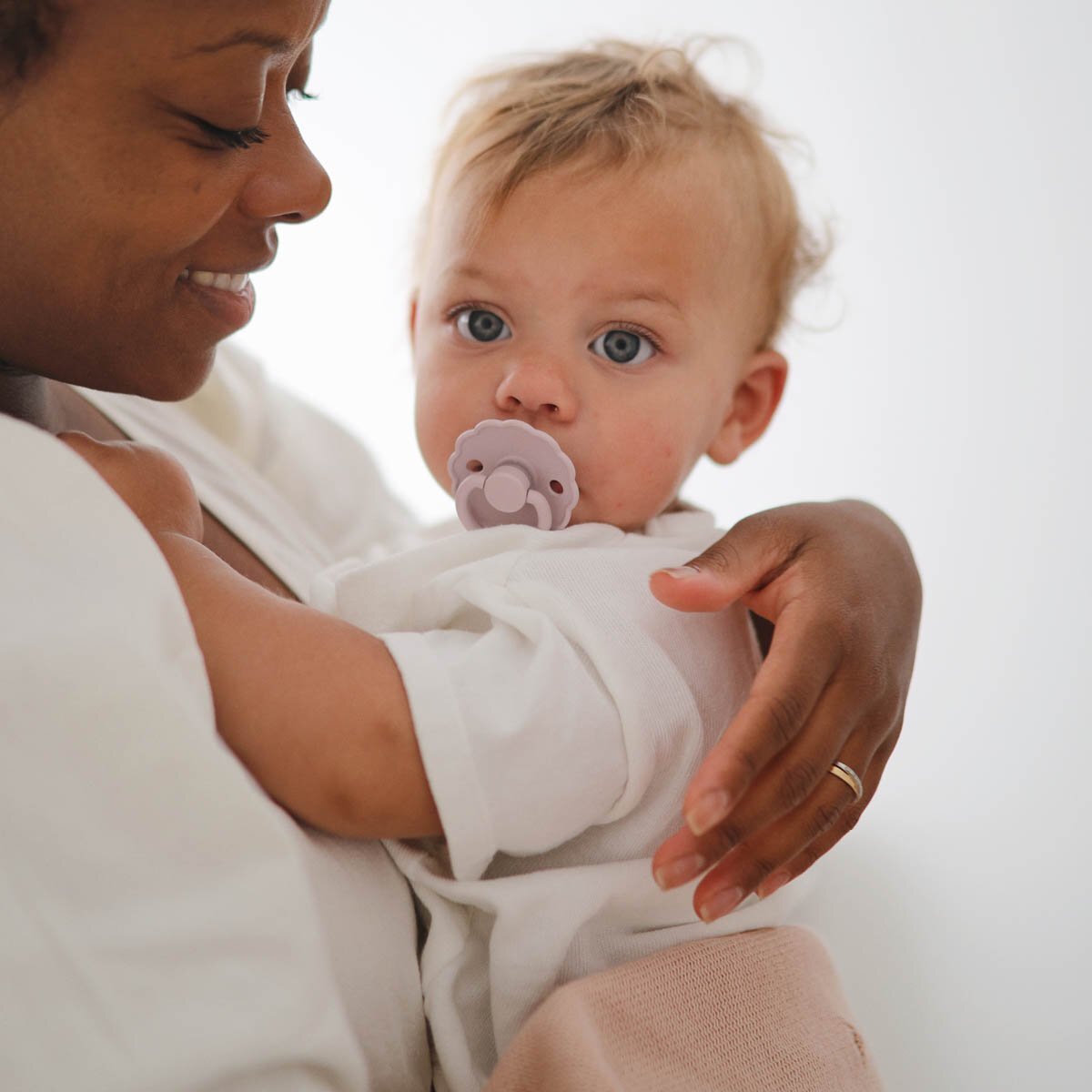 Frigg Pack 2 Chupetes Block Silicona Daisy