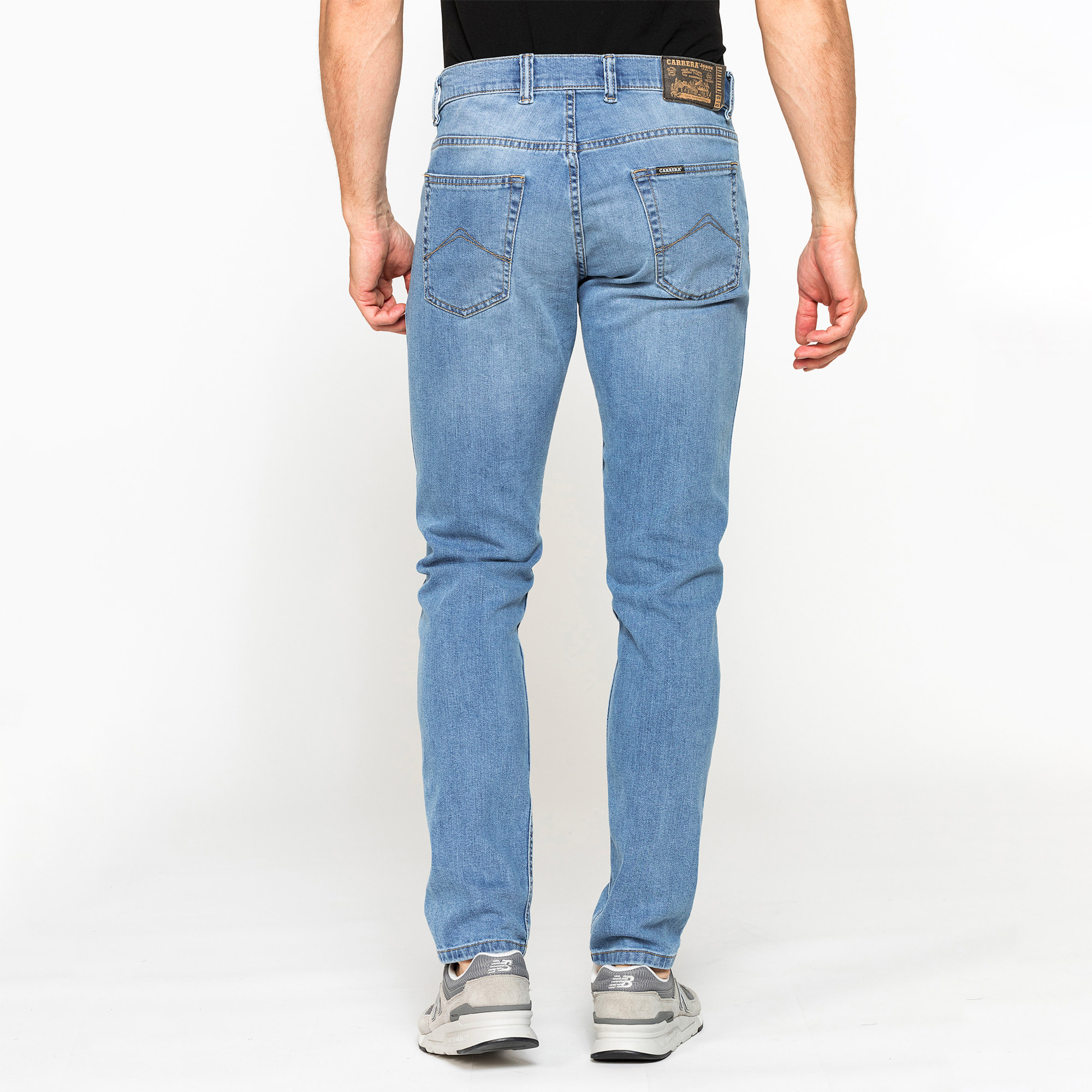 JEANS 5 TASCHE SLIM FIT MOD. 717 IN DENIM STRETCH 12 oz.