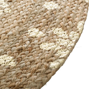 Tapis "Shine" en jute D115 cm