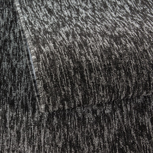 NADOR - Tapis rond de salon moderne Anthracite