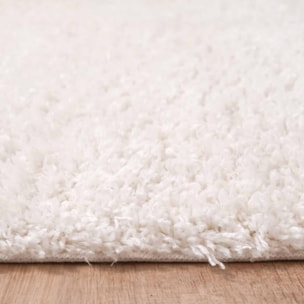 Tapis shaggy tissé motif uni KAFI