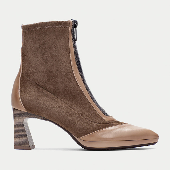 Botin Atlanta Taupe 7 cm