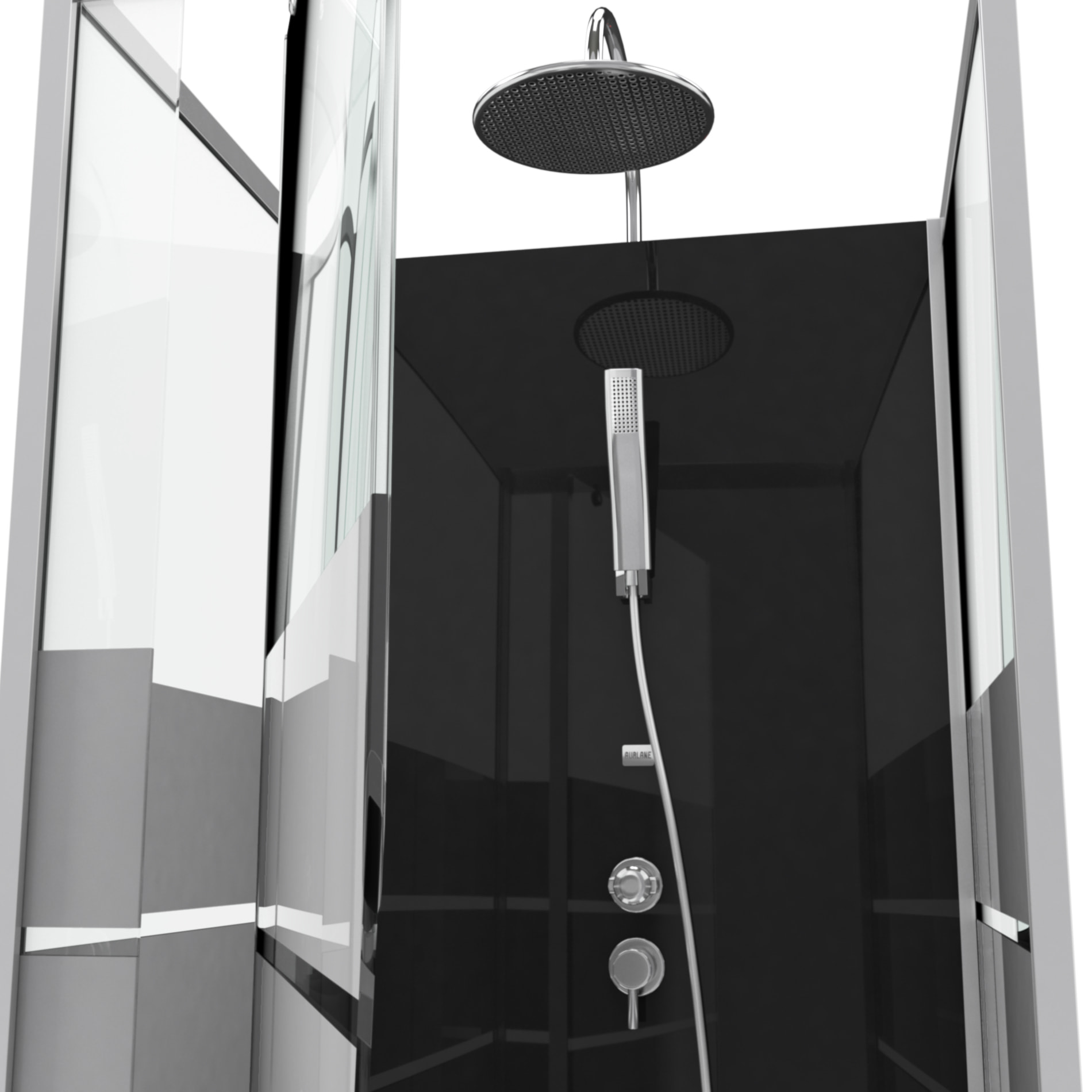 Cabine de douche carrée 70x70x225cm - SCRATCHY 70