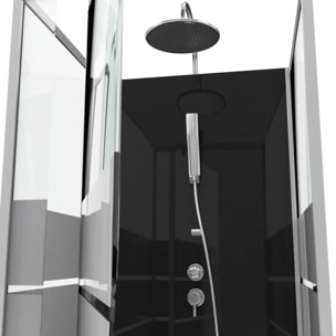 Cabine de douche carrée 70x70x225cm - SCRATCHY 70