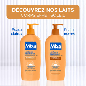 Mixa Lait Corps Effet Soleil peaux claires 250ml