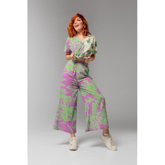 Blusa tirante ancho - Quiero mi Cuba Libre Lolina Talla XS