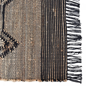 Tapis artisanal Sere, tapis kilim en jute