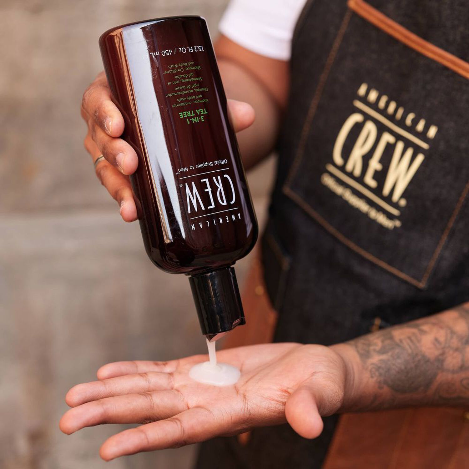 3-en-1 Arbre à Thé - Shampoing 3 en 1 Revitalisant et Hydratant