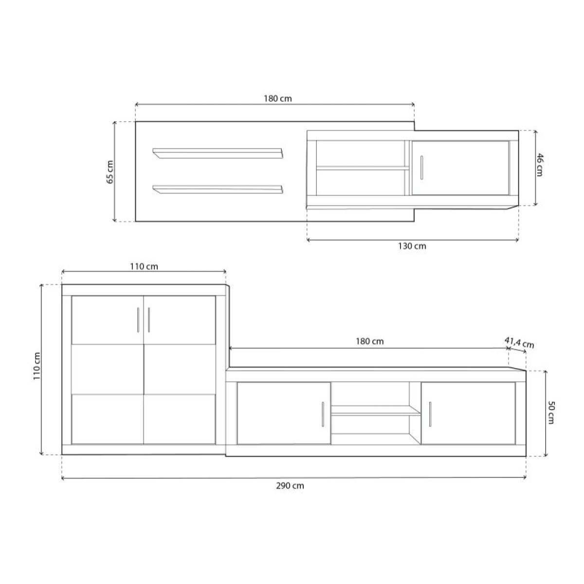 Salón Nuka V8 Tofe - Textil