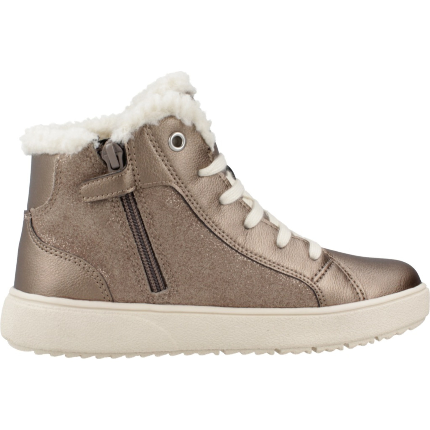 Zapatillas Niña de la marca GEOX  modelo J THELEVEN BRONCE