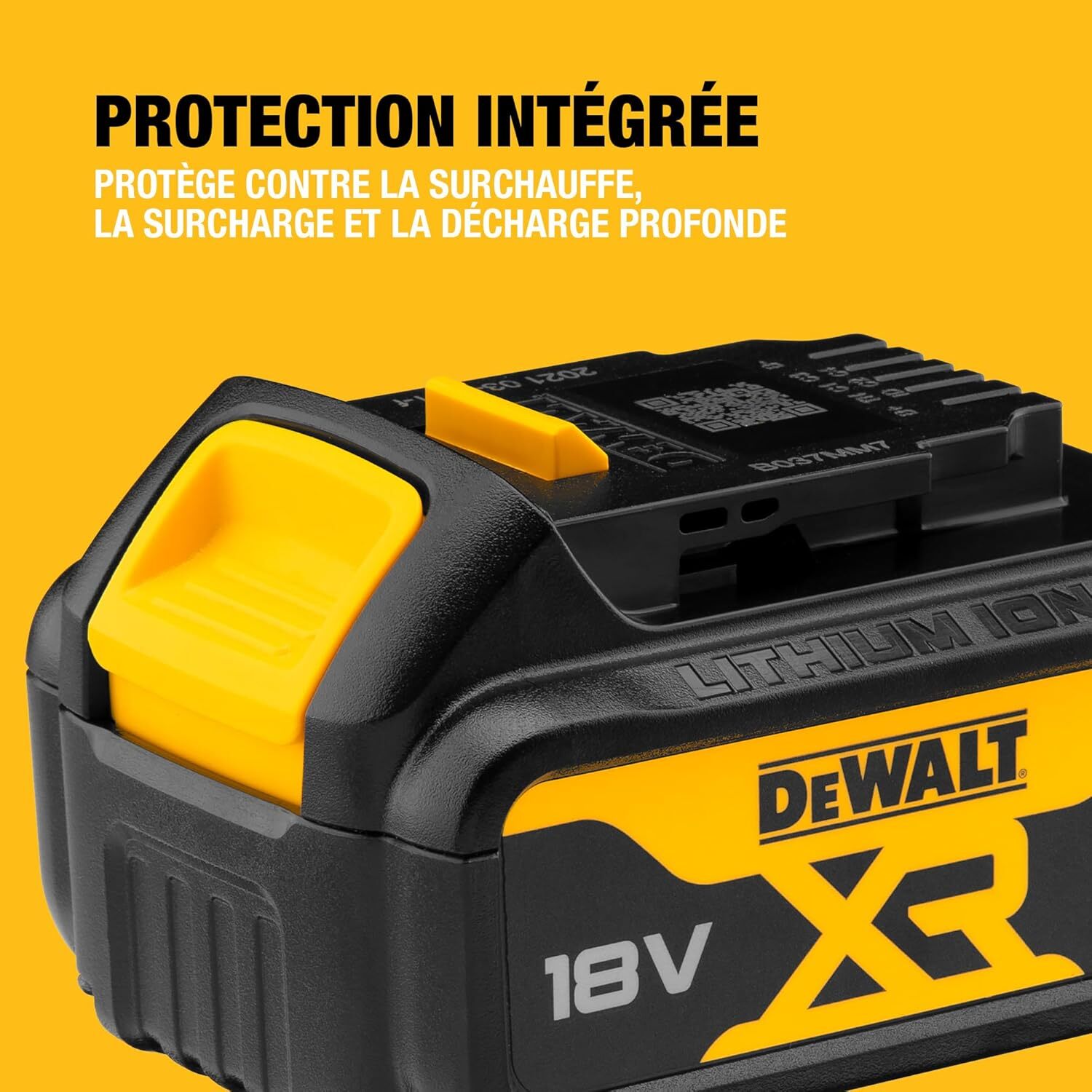 Batterie XR 18V 4 Ah Li-Ion - DEWALT - DCB182-XJ