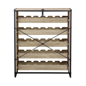 Etagères range bouteilles. Loft. 5 tiroirs. 5 étagères L 75 CM x l 40 CM x H 90 CM