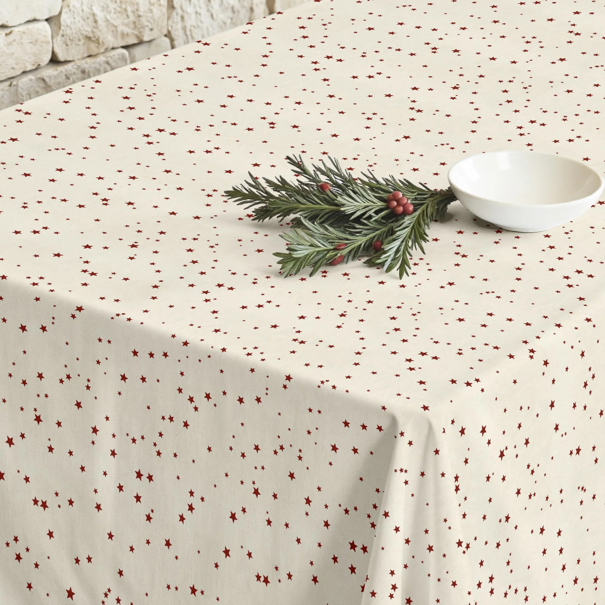 Nappe en résine Anti-tâches Merry Christmas 23