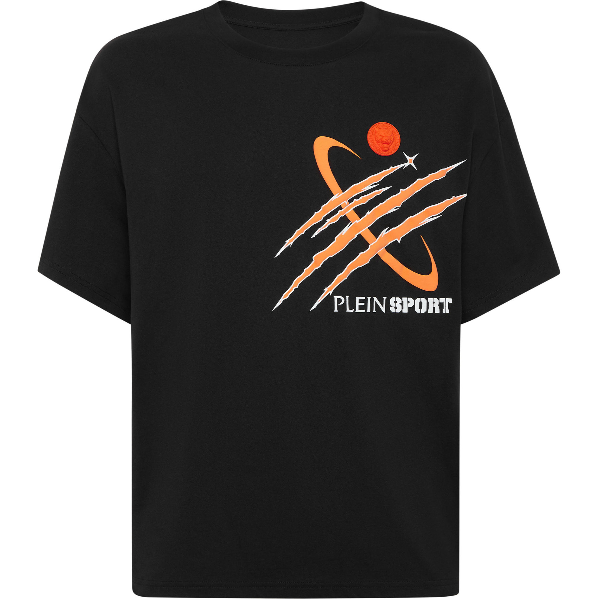 PLEIN SPORT T-Shirt Round Neck Ss SCRATCH