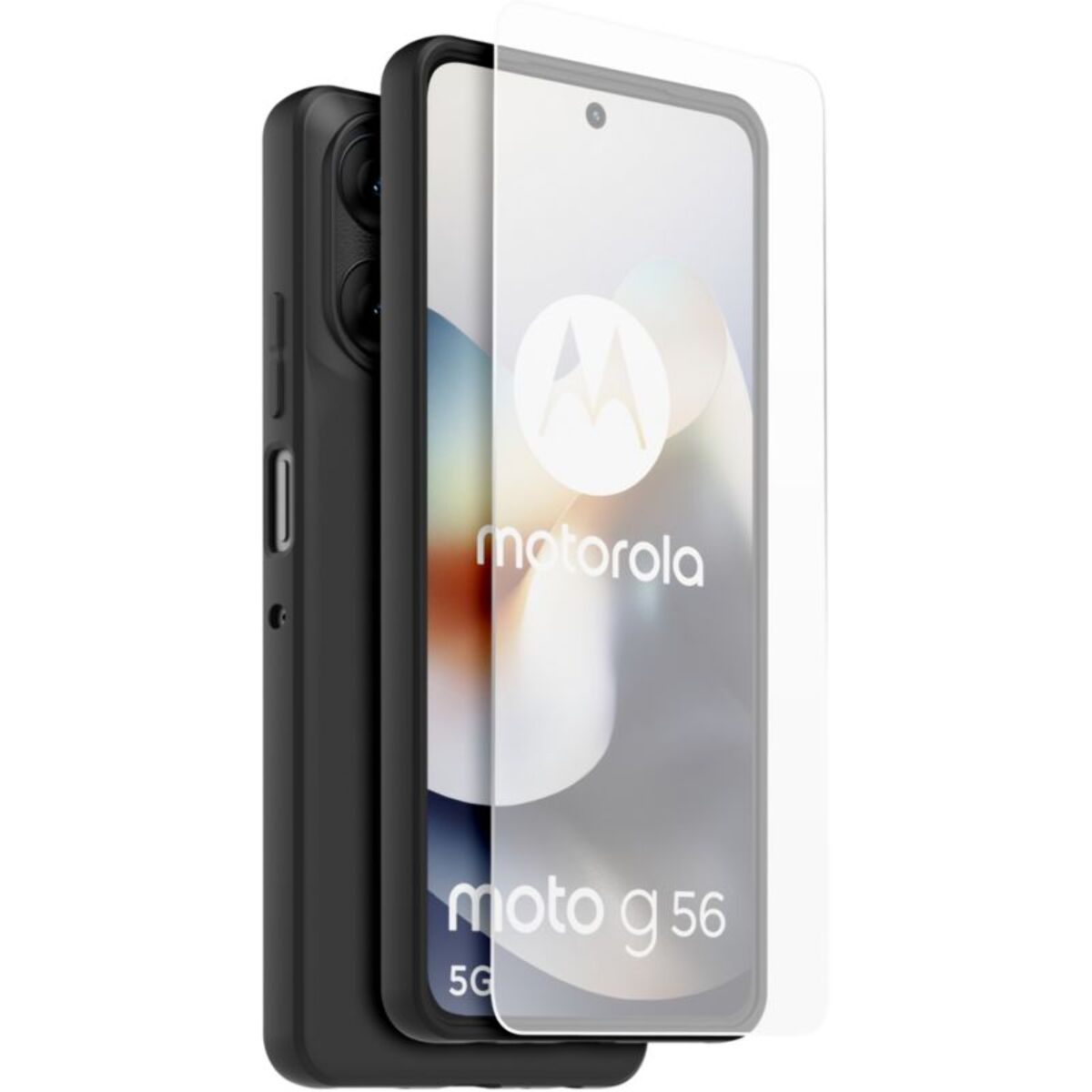 Coque CASR Moto G56 coque + verre trempé