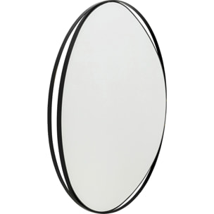 Miroir Bonita noir 80cm Kare Design