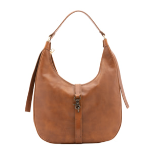 Borsa a spalla  unisex In Vera pelle Made in Italy 38x28x10 cm