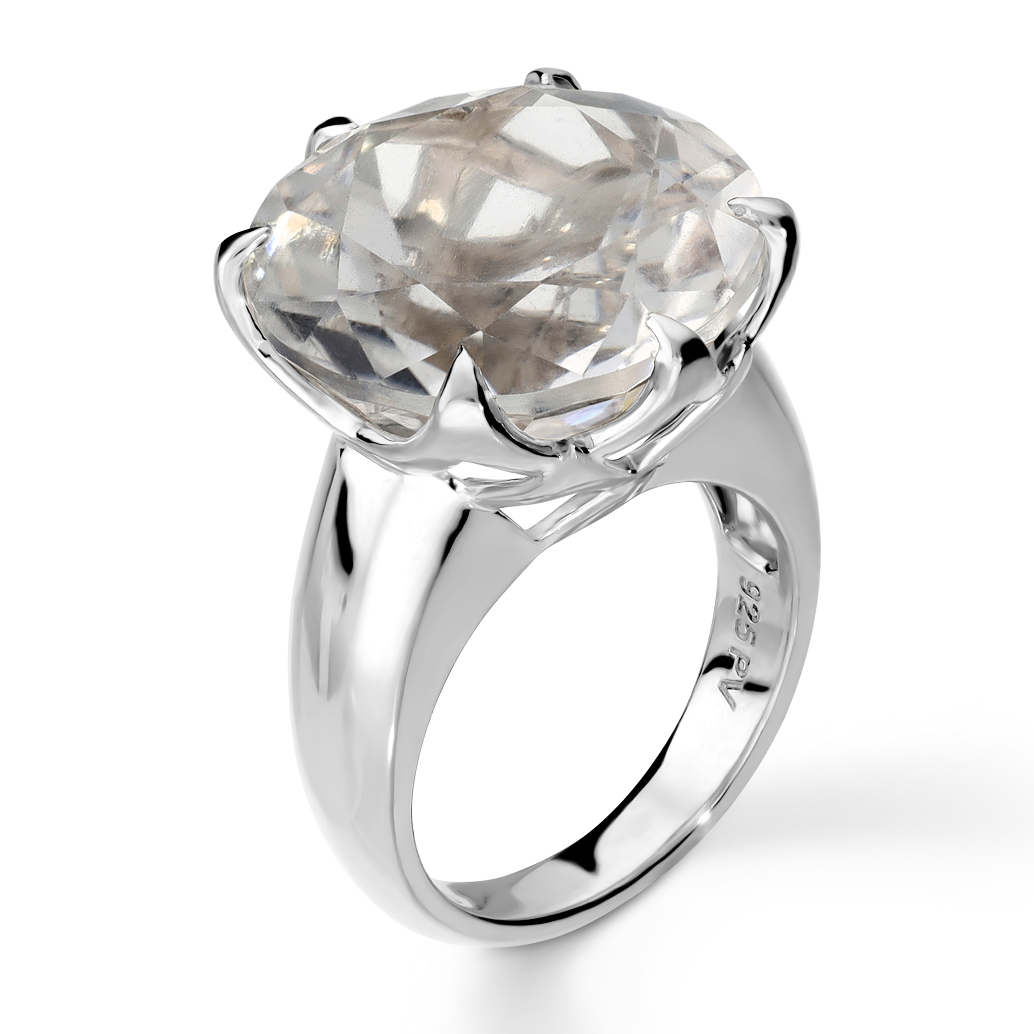 Anello Cocktail in Argento 925 con Cubic Zirconia