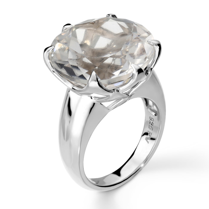 Anello Cocktail in Argento 925 con Cubic Zirconia