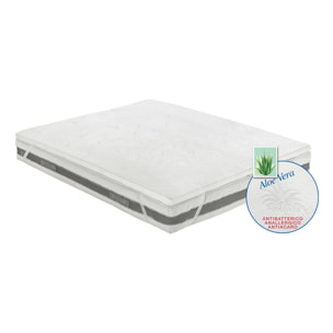 Topper Correttore Materasso Letto Memory Aloe Vera