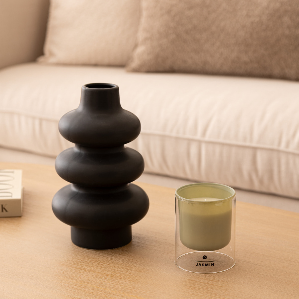 Bougie parfumée Ilan jasmin 220g